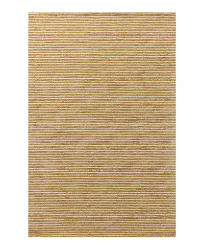 Loloi Sunday Sun-01 Area Rug, 7'9 X 9'9 In Wheat/ivory