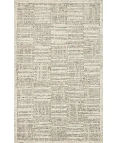 Loloi Tallulah Tll-02 7'9" X 9'9" Area Rug In Mist,ivory