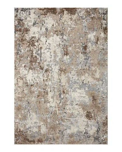 Loloi Theory Thy-09 Area Rug, 7'10 X 10'10 In Gray Brown