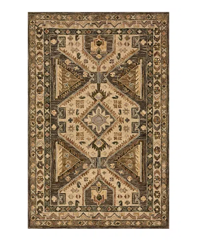 Loloi Victoria Vk-07 Area Rug 5'0x7'6 In Brown