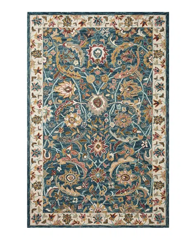 Loloi Victoria Vk-24 Area Rug 7'9x9'9 In Blue