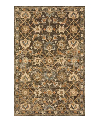 Loloi Victoria Vk-08 Area Rug 7'9x9'9 In Brown