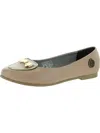 LOLY IN THE SKY WOMENS SLIP ON FLATS LOAFERS