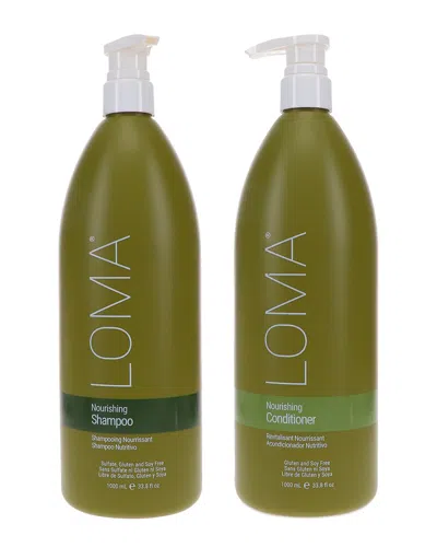 Loma Unisex 67.6oz Nourishing Shampoo & Conditioner Combo Pack In White