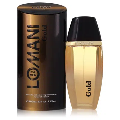 Lomani 2pcs Combo Gift Set  Gold By  Eau De Toilette Spray 3.3 oz For Men In Multi