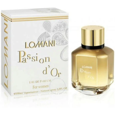 Lomani Ladies Passion D'or Edp Spray 3.4 oz Fragrances 3610400035310 In White