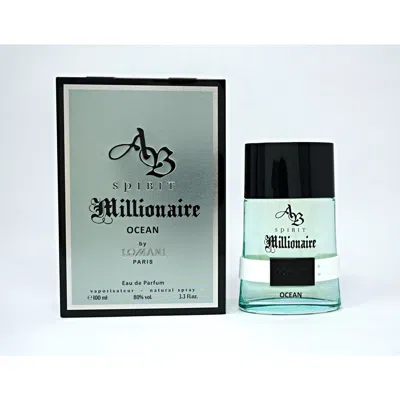 Lomani Men's Ab Spirit Millionaire Ocean Edp Spray 3.3 oz Fragrances 3610400039059