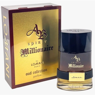 Lomani Men's Ab Spirit Millionaire Parfum 3.4 oz Fragrances 3610400037789 In White