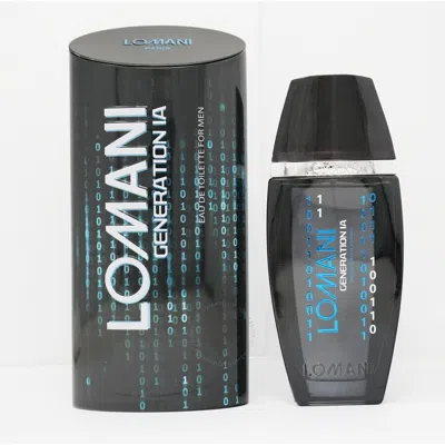 Lomani Men's Generation Ia Edt Spray 3.3 oz Fragrances 3610400037390 In Black