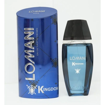 Lomani Men's Kingdom Edt Spray 3.3 oz Fragrances 3610400037376 In Orange