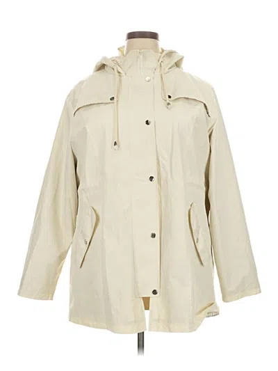 Pre-owned Lomon Raincoat In White
