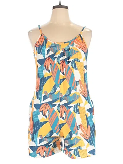 Pre-owned Lomon Romper In Orange