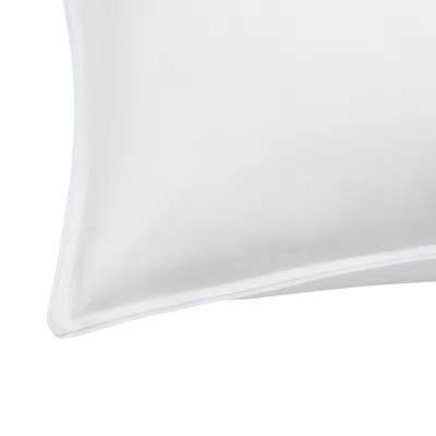 London & Avalon Heritage King Pillowcase - White With White Trim
