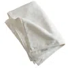 London & Avalon White Signature Luxurious & Fluffy Shower Mat