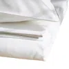 London & Avalon White / Silver Heritage Single Duvet Cover - White With Silver Trim In White/silver