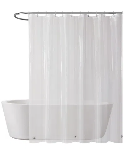 London Fog 8g Peva Shower Curtain Liner In White