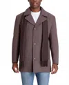 London Fog Amity Single Breasted Wool Jacket In New Charcoal In Multi