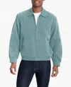 London Fog Auburn Light Weight Zip Front Golf Jacket In Light Blue In Blue