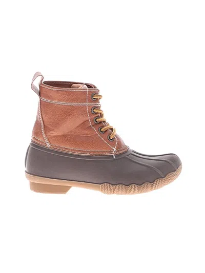 Pre-owned London Fog Kids' Boots In Brown