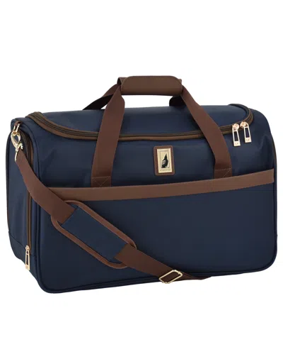 London Fog Brentwood Iv 19" Duffel In Blue