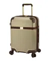 London Fog Brentwood Iv 20" Expandable Spinner Carry-on Hardside In Brown