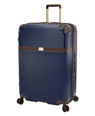 London Fog Brentwood Iv 29" Expandable Spinner Hardside In Blue