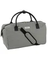 London Fog Cambridge 20" Weekender In Black White Houndstooth