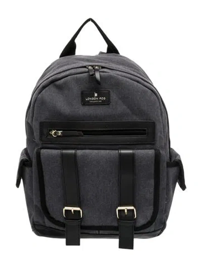 Pre-owned London Fog Canvas Backpack In Multi
