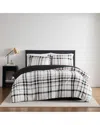 London Fog Charlotte Plaid 3pc Comforter Set