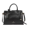 London Fog City Smooth Satchel In Black