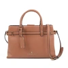 London Fog City Smooth Satchel In Sand