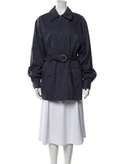 Pre-owned London Fog Coat In Blue