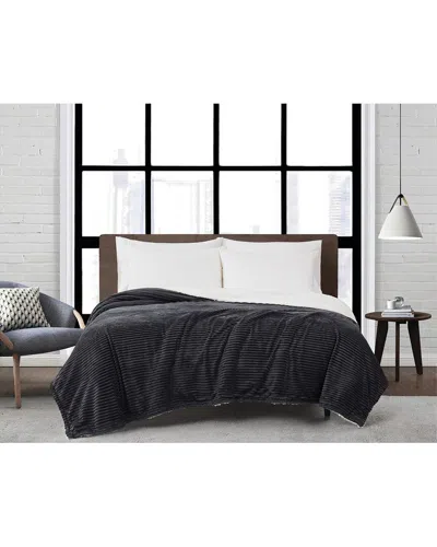 London Fog Corduroy Blanket In Animal Print