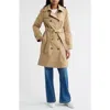 London Fog Double Breasted Trench Coat