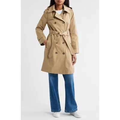 London Fog Double Breasted Trench Coat