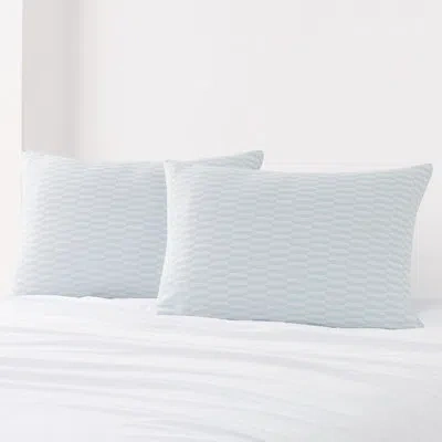 London Fog Dual Action Cooling 2 Pack Pillow In White