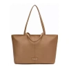 London Fog East West Double Handle Tote Bag In Brown