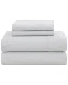 London Fog Flannel Sheet Set In Grey