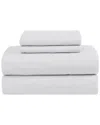 London Fog Flannel Sheet Set In White