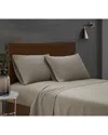 London Fog Garment Wash Sheet Set In Khaki