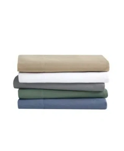 London Fog Garment Wash Solid Sheet Sets In Multi