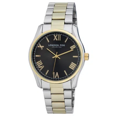 Pre-owned London Fog Glasgow Brilliant Bracelet Watch (lf019) In Two Tone