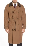 London Fog 'iconic' Trench Coat In British Khaki
