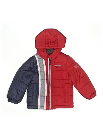 Pre-owned London Fog Kids' Jacket In Red