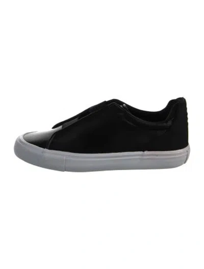 Pre-owned London Fog Leather Sneakers In Black