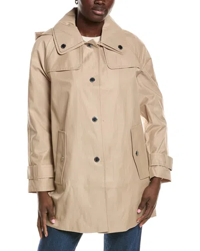 London Fog Medium Coat In Neutral