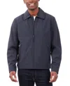 London Fog Athens Hipster Water Resistant Jacket In Blue