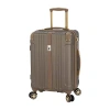 London Fog Northbridge 20" Hardside Luggage In Brown
