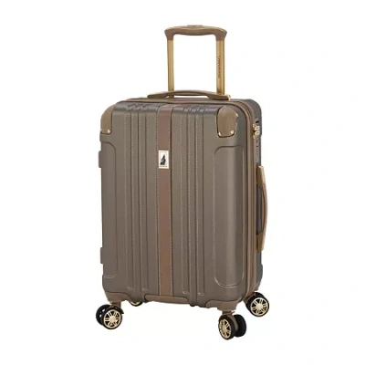 London Fog Northbridge 20" Hardside Luggage In Brown