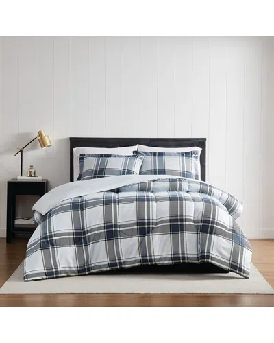 London Fog Charlotte Plaid 3pc Comforter Set